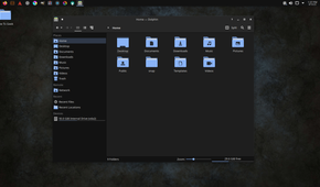 Ubuntu Studio file manager.