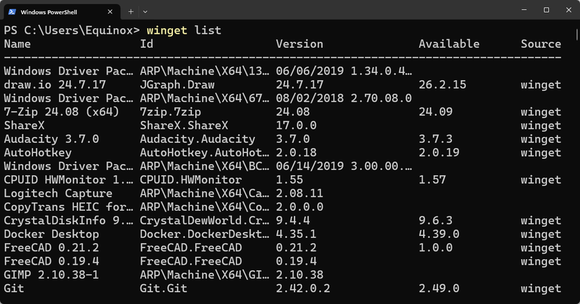 How to Update Apps on Your PC with Winget