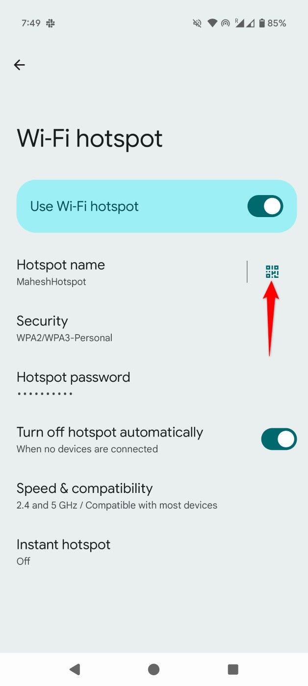 How to Share Your Android's Hotspot Using a QR Code
