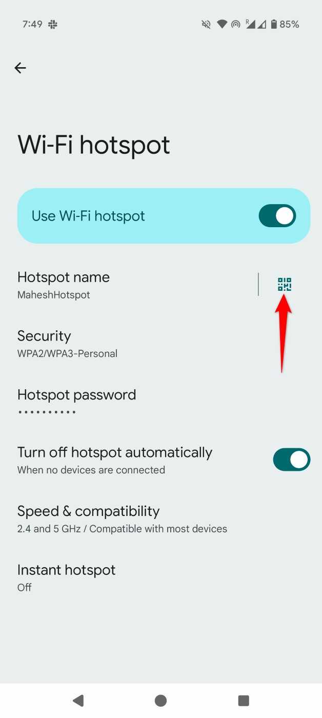 Hotspot Qr Code How to Share Your Android's Hotspot Using a QR Code