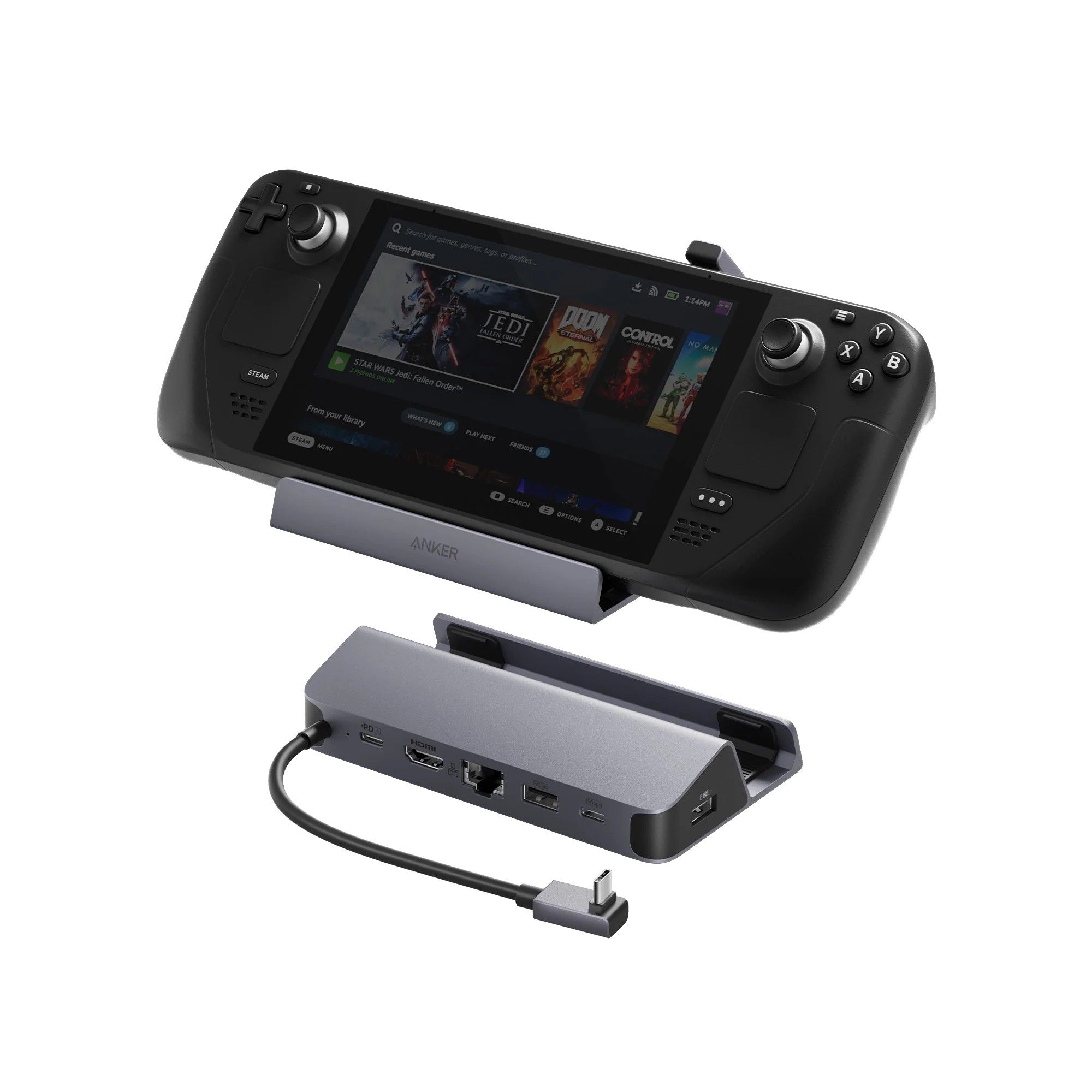 Anker's Steam Deck USB-C Hub Is Just $23 Right Now