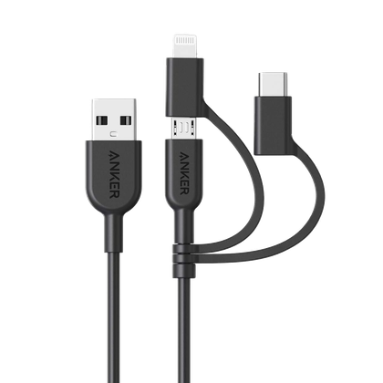 Câble Anker Powerline II 3-en-1