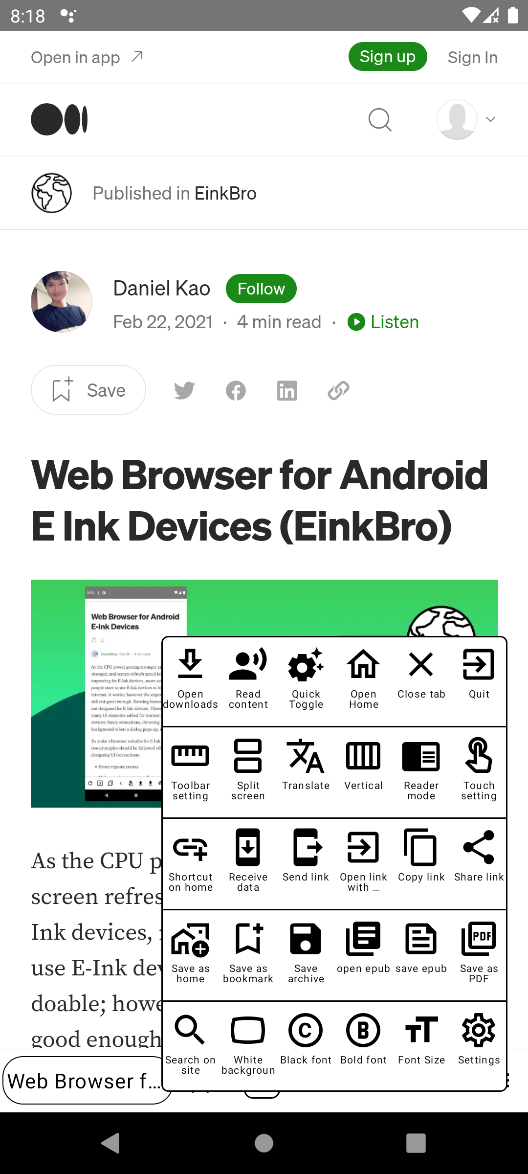 E Ink Apps 9 Essential Open-Source Apps for Android eReaders