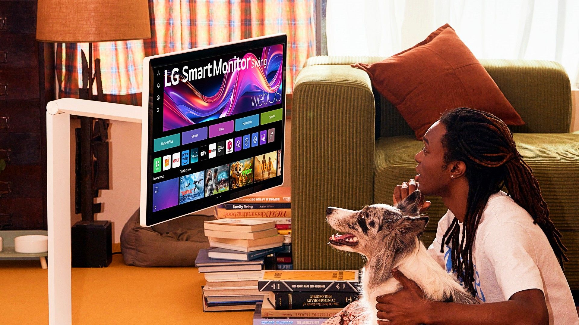 LG's Super-Adjustable Smart Monitor Swing Is Finally Available