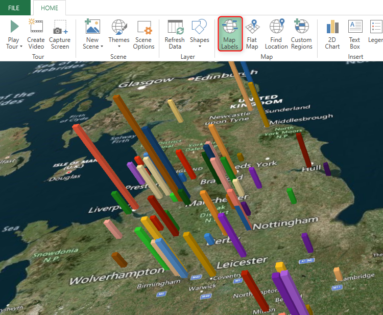 Mapcite How to Visualize Your Geographical Data in Excel With Interactive 3D Maps