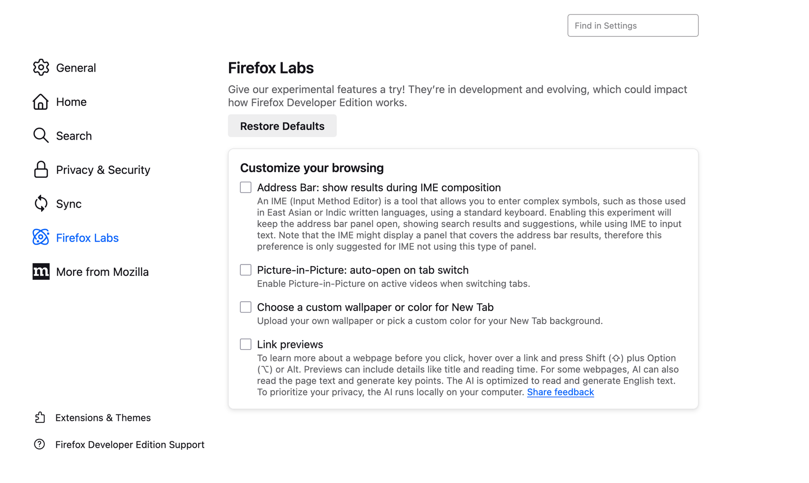 It's Time to Enter the Firefox Labs