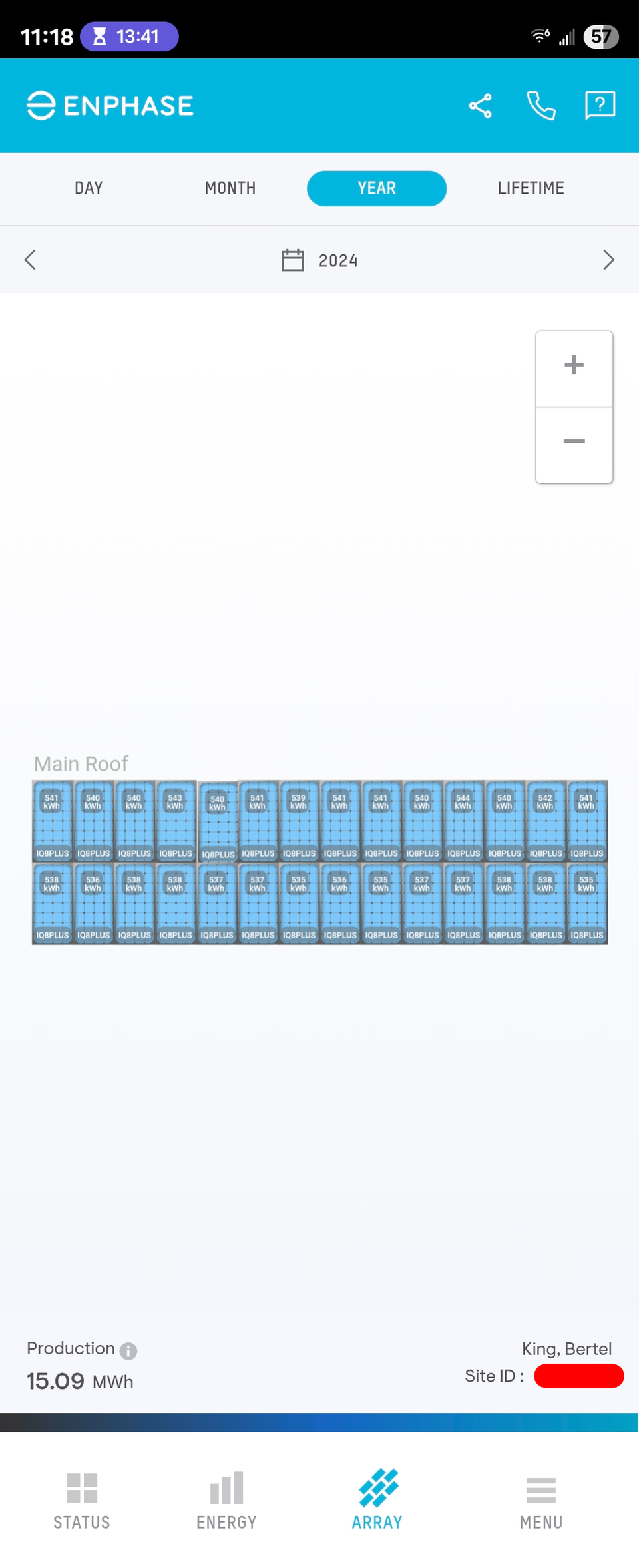 What It's Like Viewing Solar Panels Through an Android App