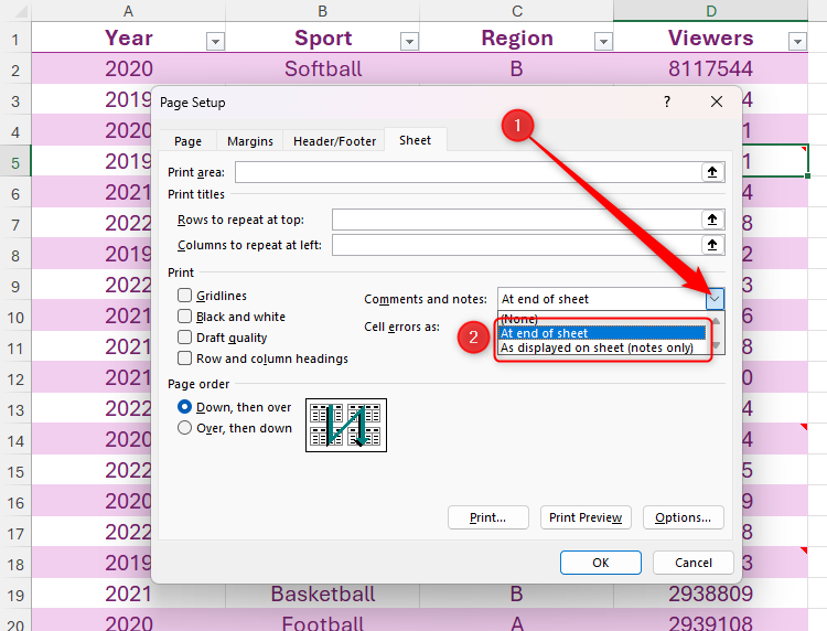 Excel Note Box Comments vs. Notes in Microsoft Excel: What's the Difference?