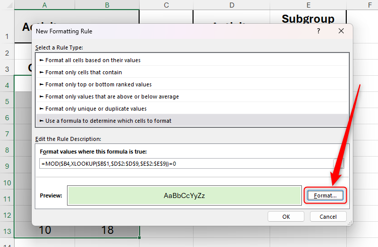 Mod Row Conditional Formatting How to Use Excel's MOD Function to Solve Real-World Problems