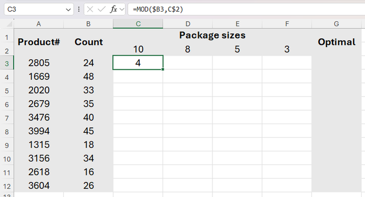 How to Use Excel's MOD Function to Solve Real-World Problems