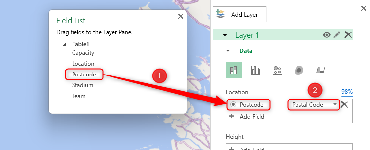 Postcode Geographic Excel How to Visualize Your Geographical Data in Excel With Interactive 3D Maps