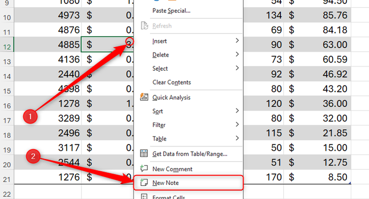 How to Make Notes Adapt to Your Excel Spreadsheet Layout