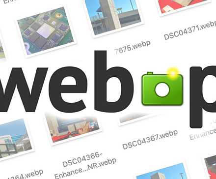 WebP logo on some WebP files.