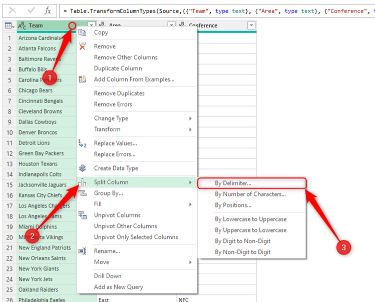 How to Split Data Into Multiple Columns in Excel