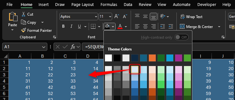 How to Switch to Dark Mode in Microsoft Excel