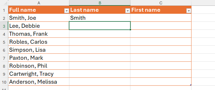 How to Split Data Into Multiple Columns in Excel