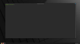 A screenshot showing Linux Mint Cinammon terminal.