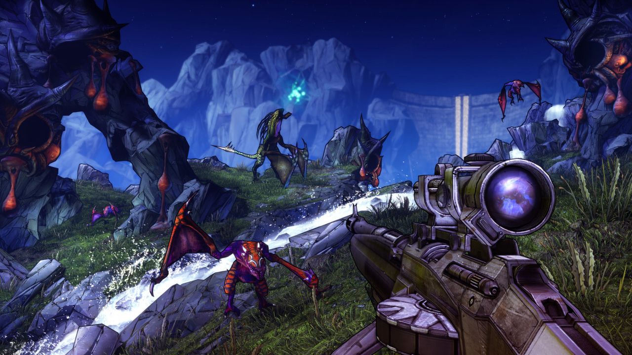 Official screenshot of Borderlands 2.