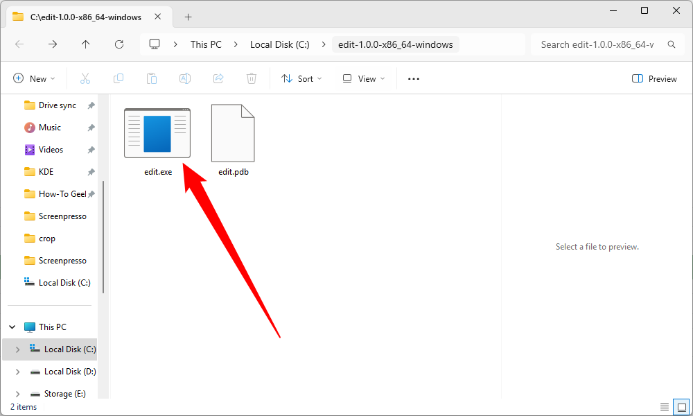 How to Install Microsoft Edit on Windows 11