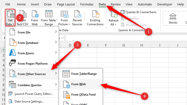 Power Query Options Menu 4 Excel Power Query Commands You Need to Know