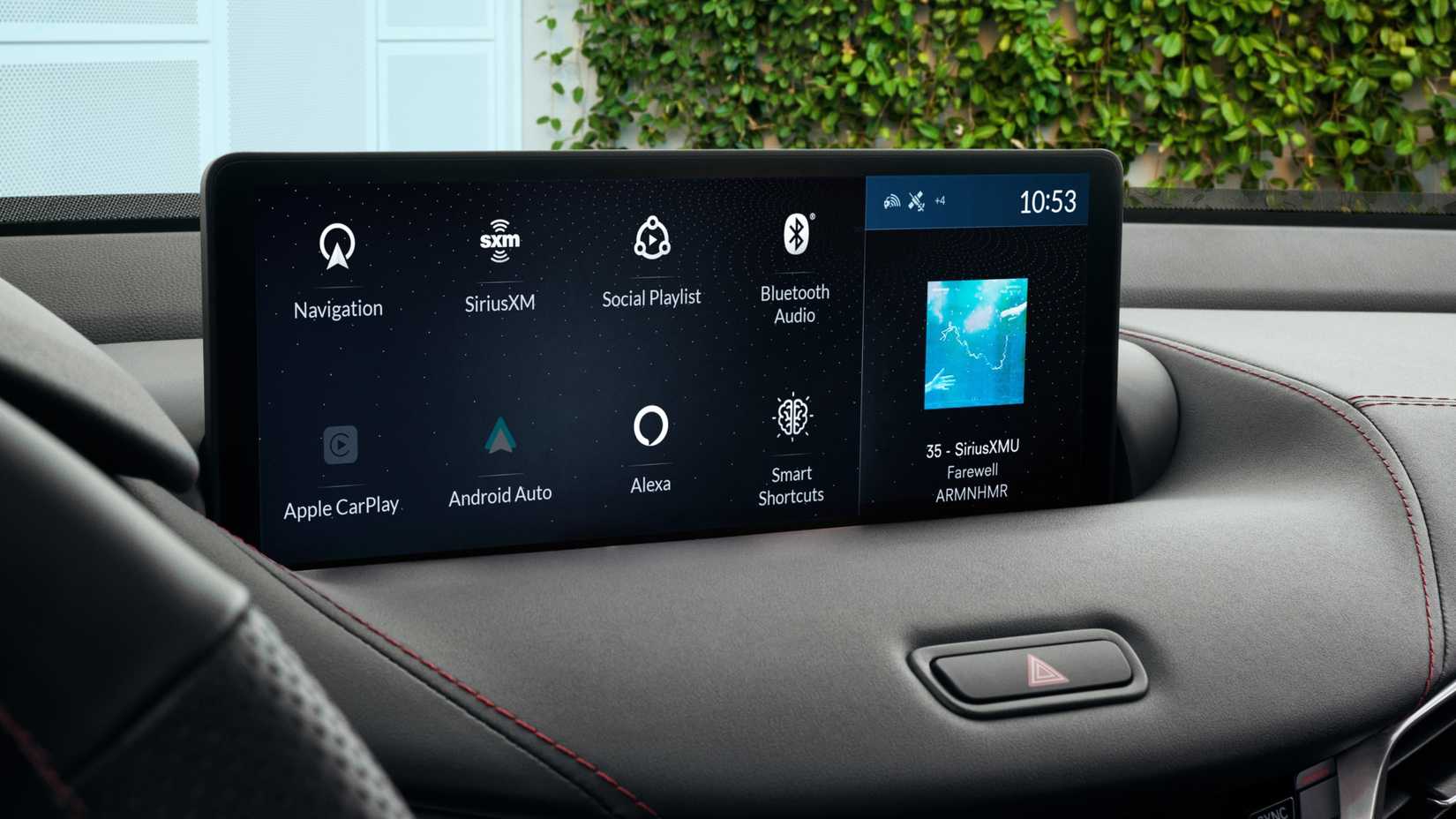 Infotainment screen in a 2024 Acura TLX Type S