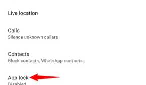 Lock Screen Wa Here's How I Lock WhatsApp With Fingerprint or a Password