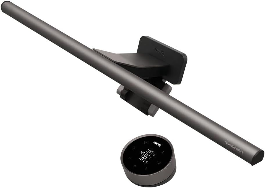BenQ ScreenBar Halo 2 Review: Front and Rear Monitor Light with