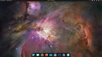 Cosmic desktop environment on PopOS