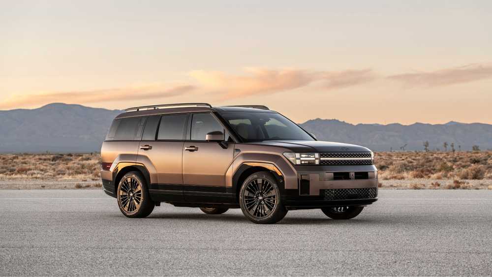 Interior space and efficiency define the Santa Fe Hybrid's appeal