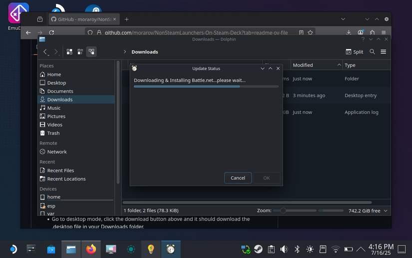 How I Installed World of Warcraft on My Steam Deck
