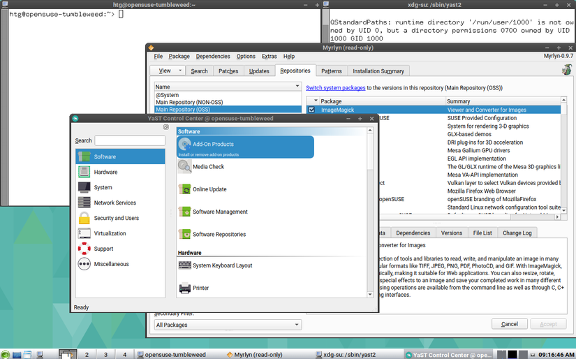 Icewm Rice Linux Why I'm Hopping Linux Distros to openSUSE This Weekend
