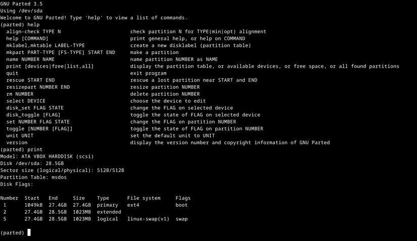 Linux Parted Command Take Control of Your Linux Disks With These Commands