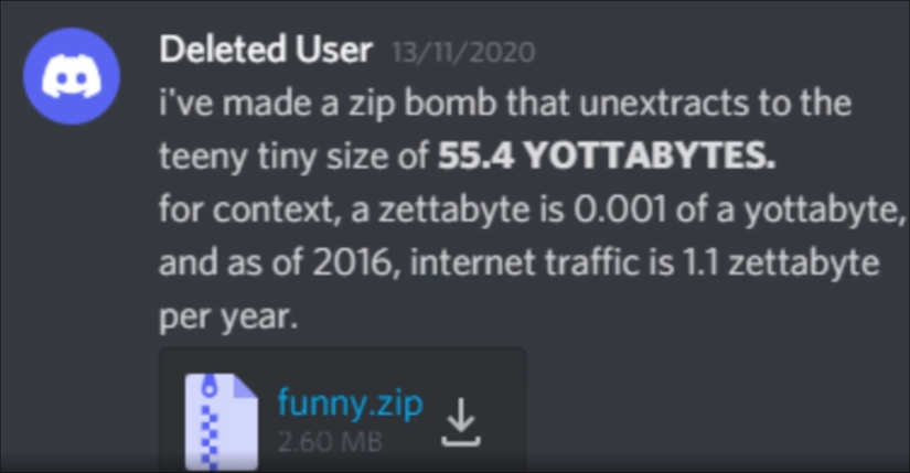 Zipbomb Qr Code What Is a Zip Bomb?