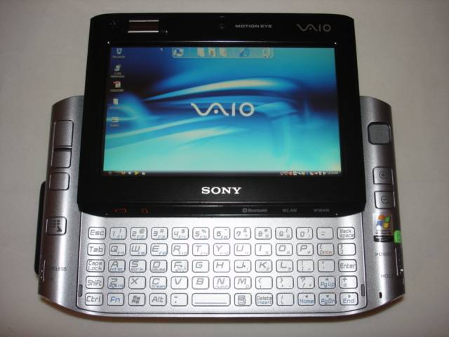 A UX-Series VAIO laptop.