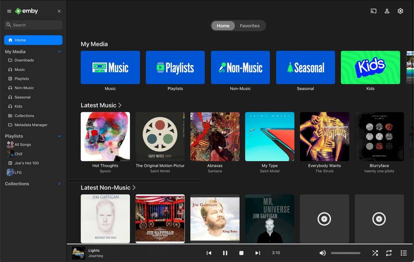 এমবি হোম স্ক্রীন।