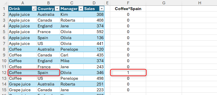 How to Use XLOOKUP With Multiple Criteria in Excel