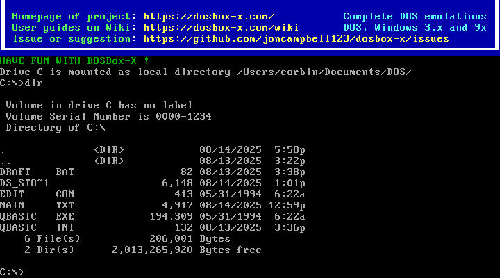 I Used MS-DOS Editor From 1992 for Writing, and It Didn't Go Well