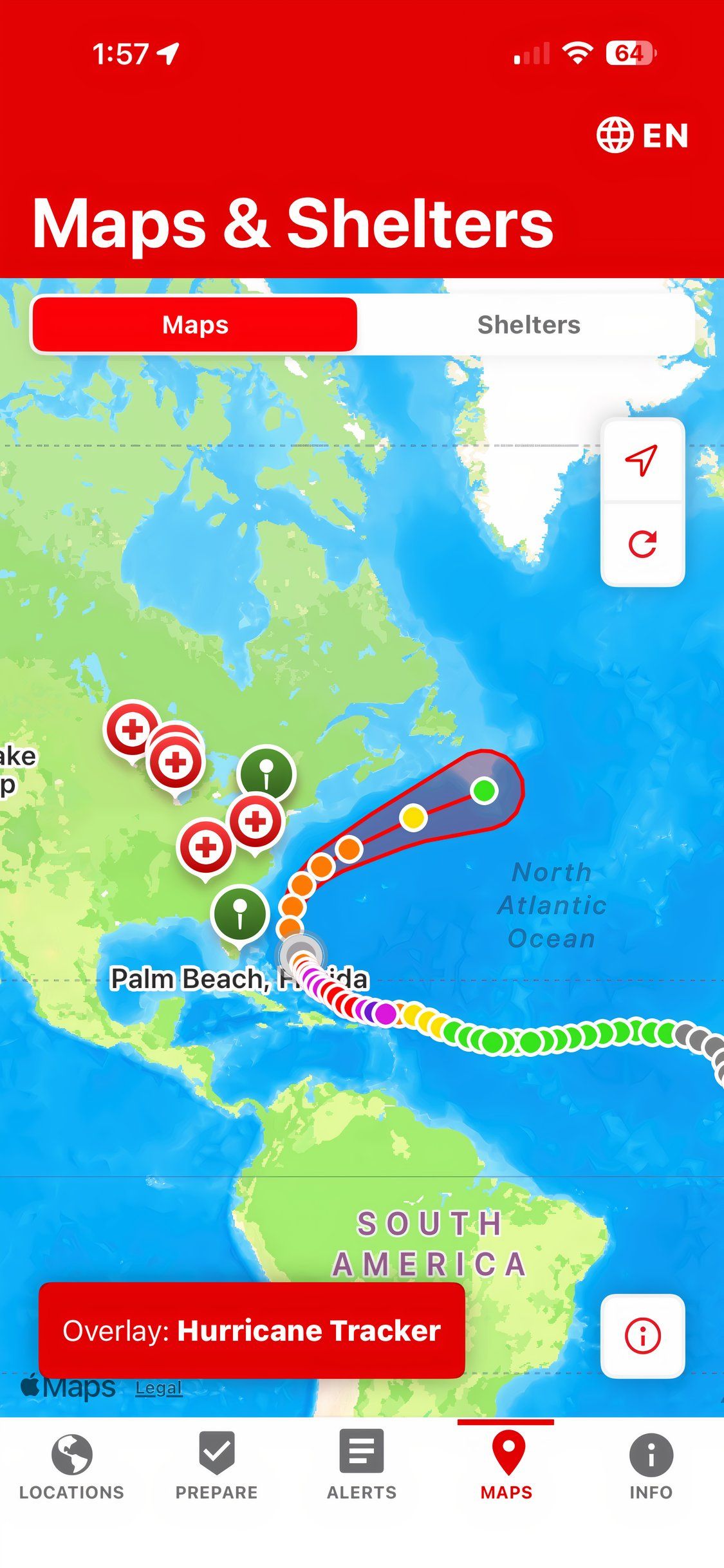 7 iPhone Apps for Tracking Hurricanes and Storms