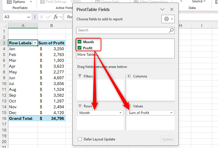 Pivottable Format Values Creating Running Totals in Excel Is Easier Than You Think
