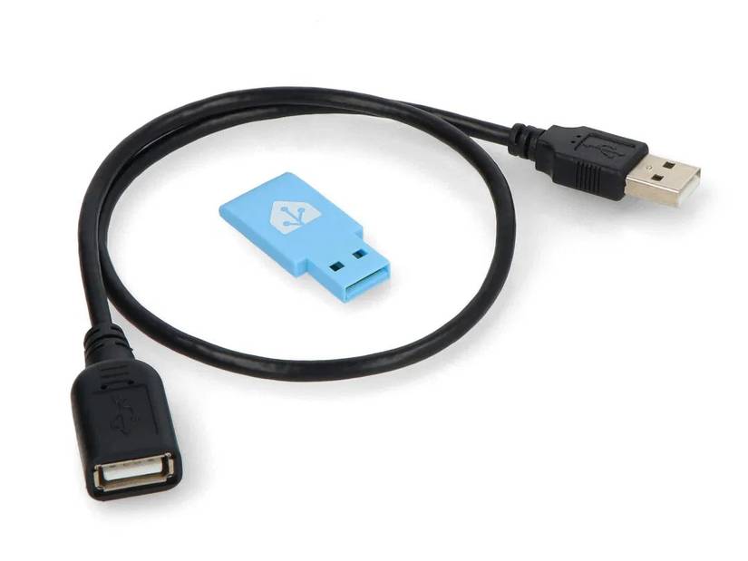 Assistente de casa Connect ZBT-1 USB Dongle com extensão.