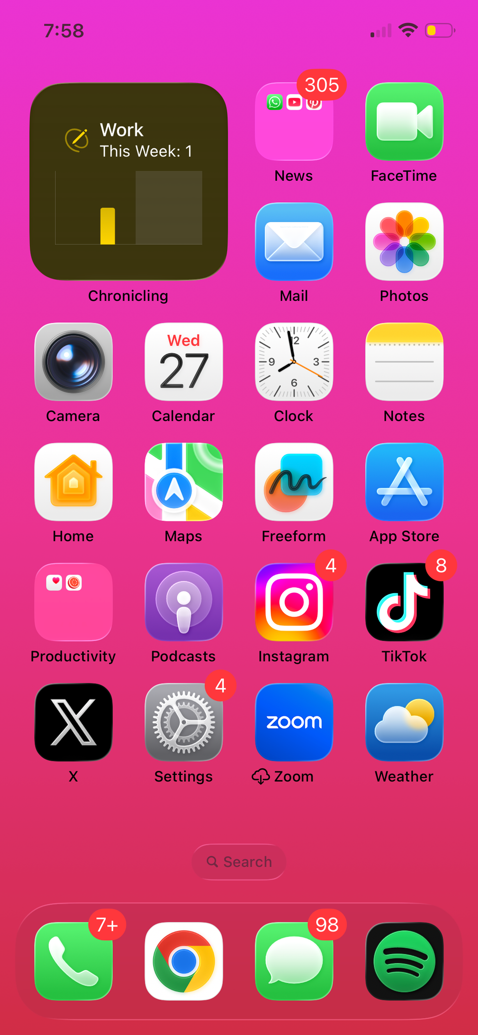 Follow the event's progress on the interactive user interface of Chronicling.