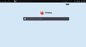SuperTux game start screen.