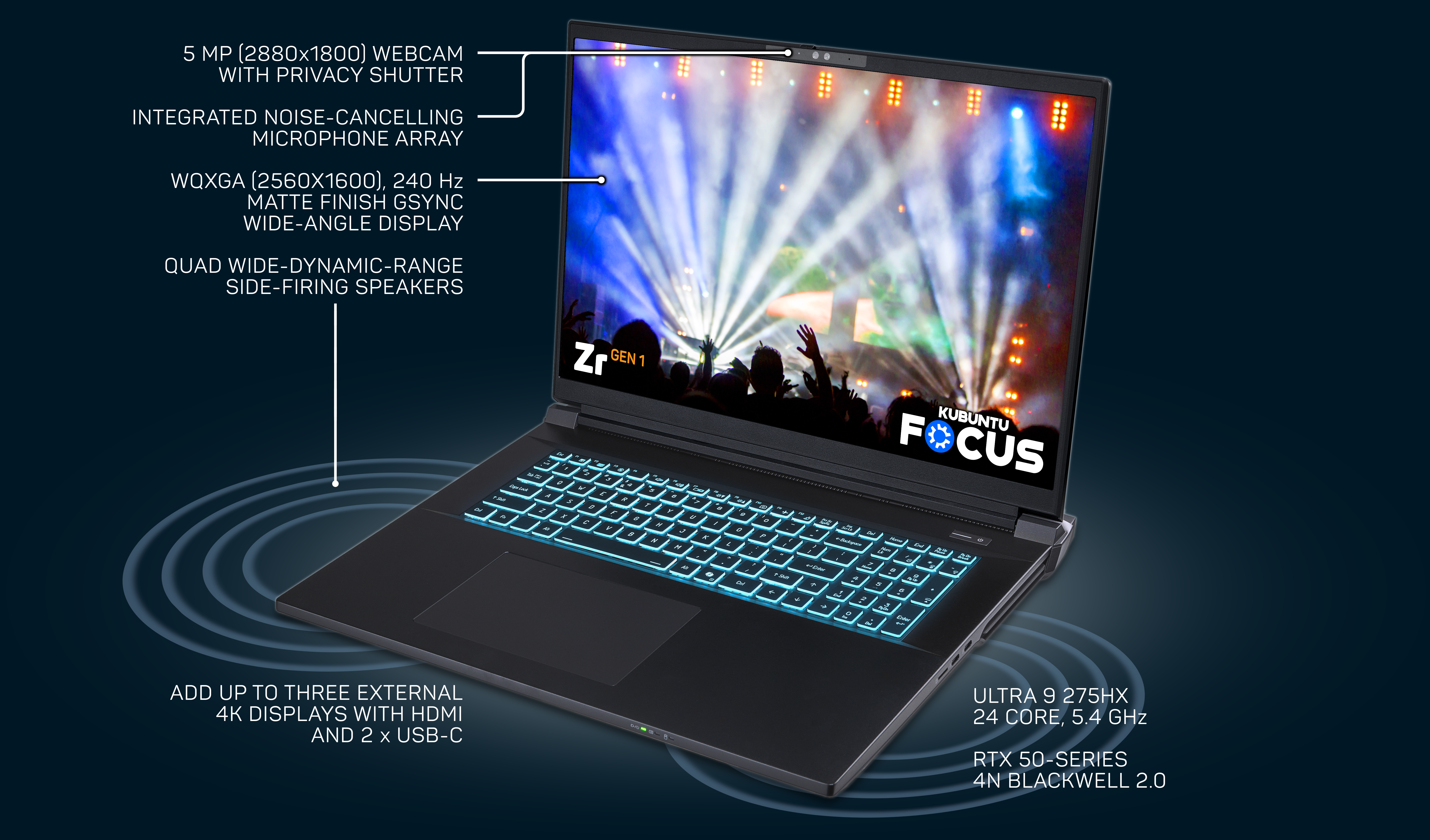 This Linux Workstation Laptop Has an RTX 5090 Inside