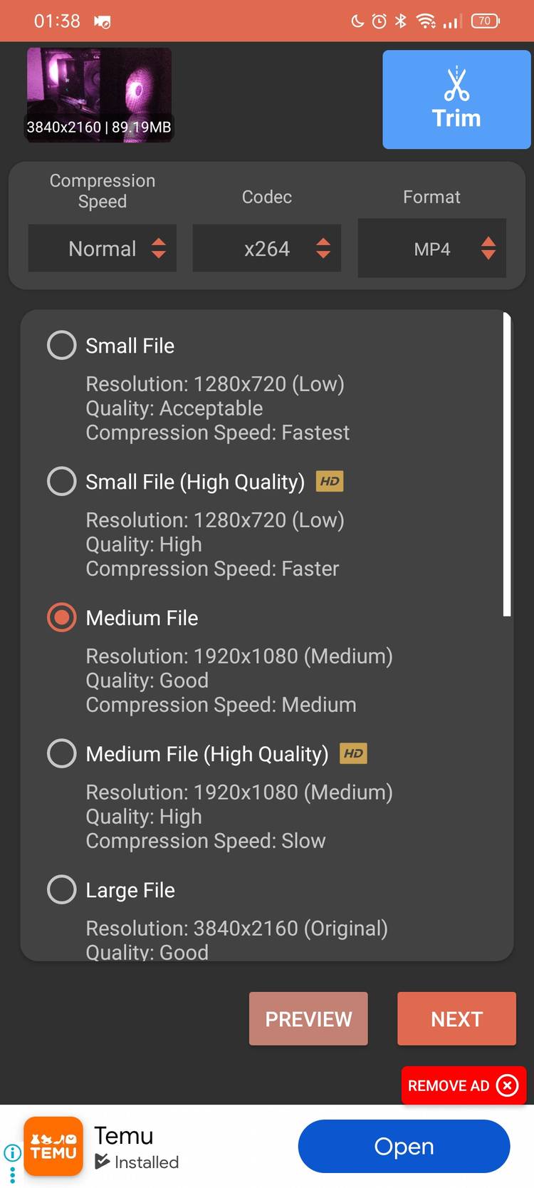 PSA: You Should Start Compressing Videos on Your Phone