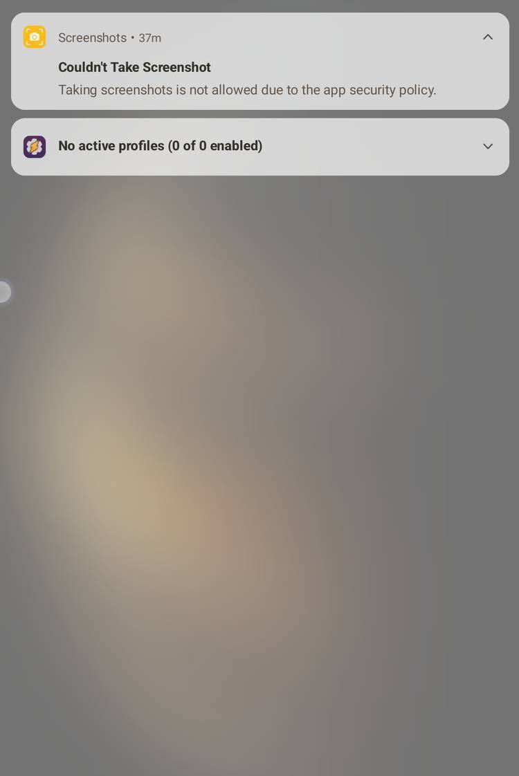 Why Your Phone Blocks Screenshots in Secure Apps