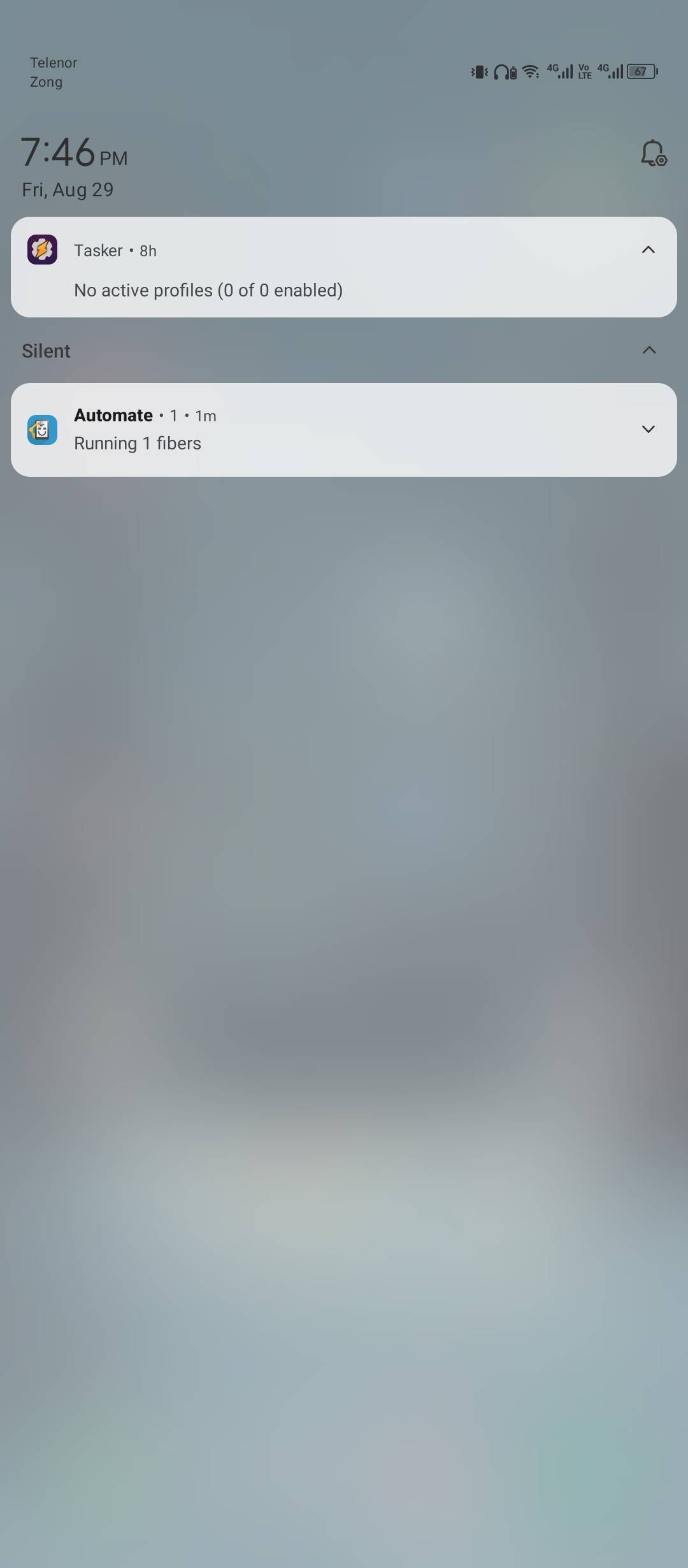 Screenshot automation running in the background.