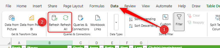 Excel Refreshable Web Query 5 New Microsoft Excel Features to Try in August 2025