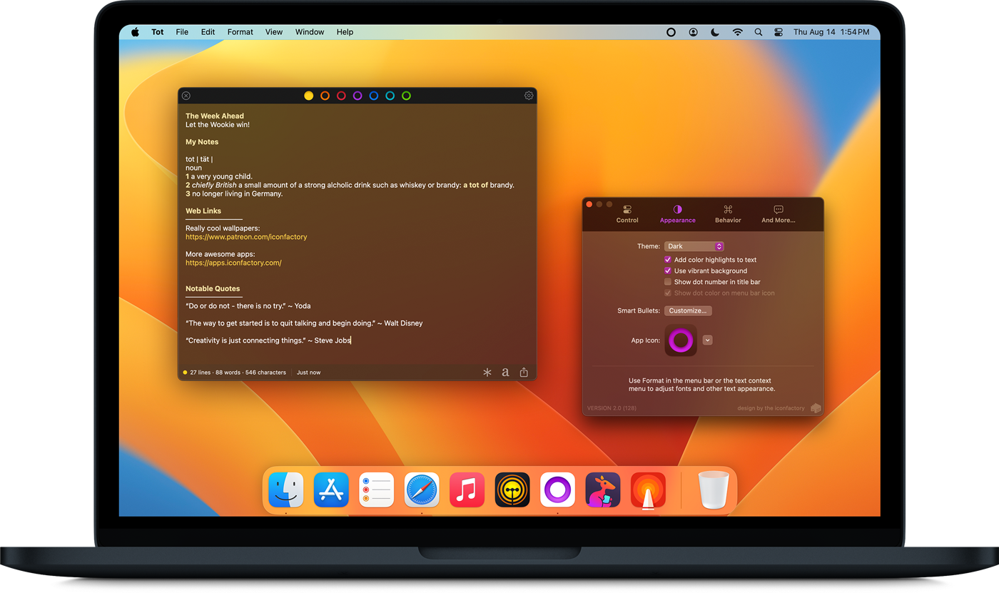 Tot 2 Is a Unique Way to Take Notes on iPhone, Mac, and Apple Watch