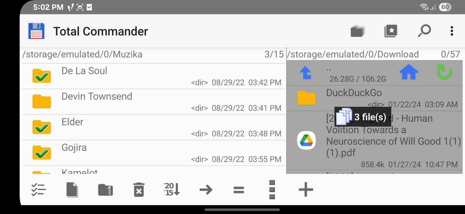 Total File Attach Total Commander: The Ultimate Dual-Pane File Manager for Android