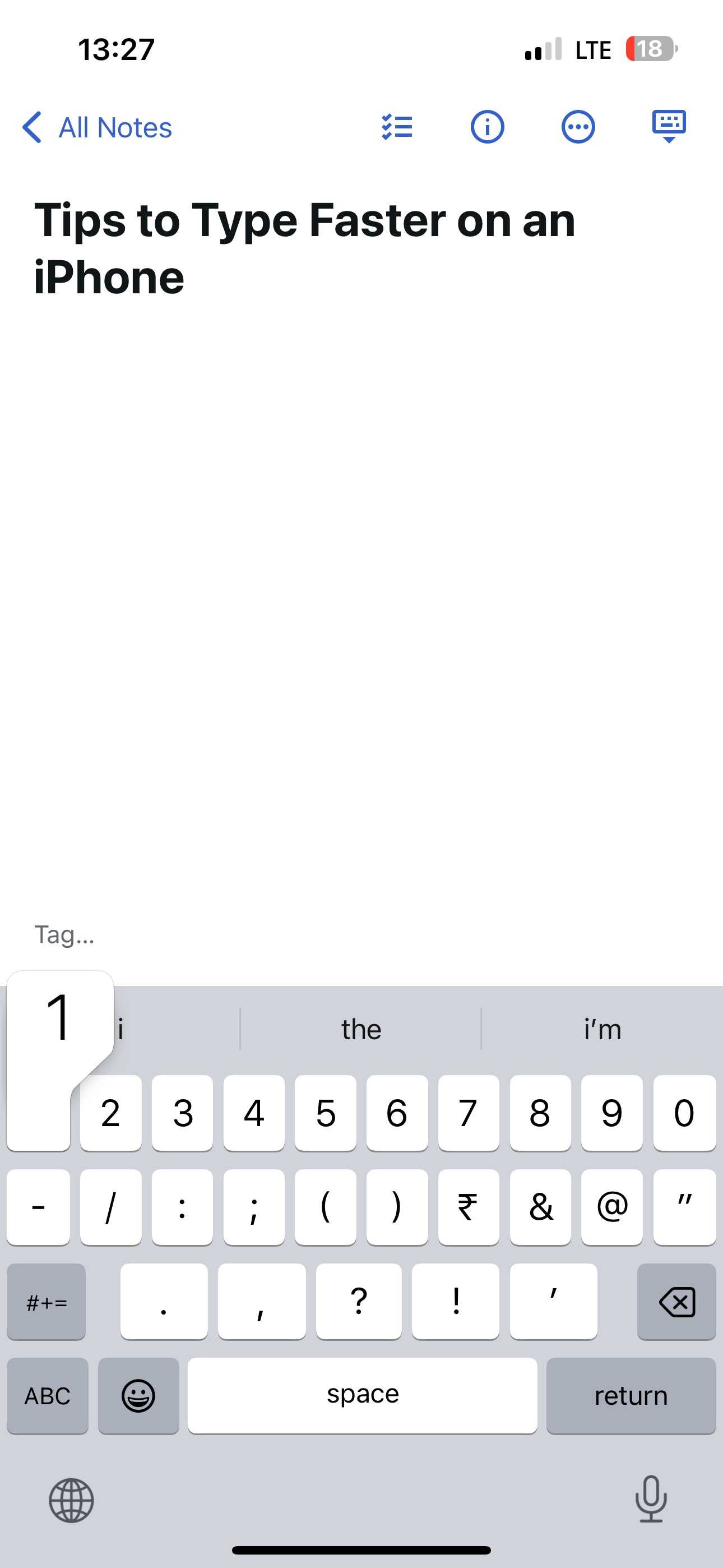 Iphone Key Numbers 8 Tricks I Use to Type Faster on My iPhone
